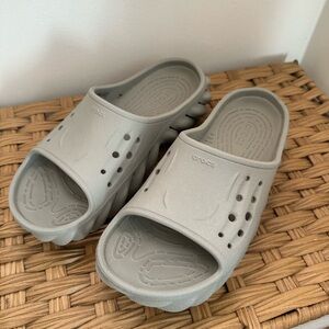 Crocs Echo Slides Elephant W7 Gently Used